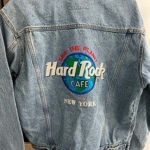 Hard Rock Cafe Jean Jacket